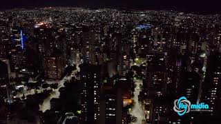 Belo Horizonte at Night in 4k [upl. by Malvino]