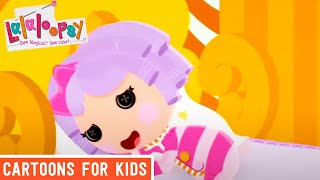 Pillow Featherbed Up All Night  Lalaloopsy Clip  Cartoons for Kids [upl. by Knarf]