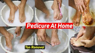 Pedicure At Home  6 Steps to Clean Feet In 2 mins  DSBOSSKO [upl. by Llemor]