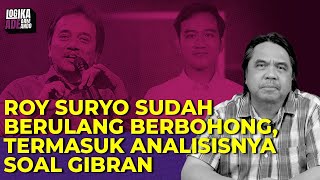 Ade Armando ROY SURYO SUDAH BERULANG BERBOHONG TERMASUK ANALISISNYA SOAL GIBRAN I LAA [upl. by Drofkcor]