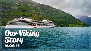 Our Viking Story  5 courses and beautiful Fjords  Ep 5 [upl. by Ailsa]