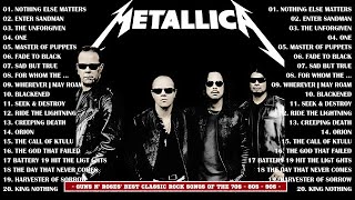 Metallica Playlist Greatest Hits  Best Of Metallica Full Album [upl. by Moskow]