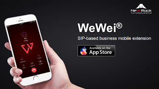 New Rock WeWei SIP based business mobile extension [upl. by Pomfrey632]