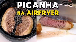 Como Fazer Picanha na Airfryer  Tv Churrasco [upl. by Reddin]