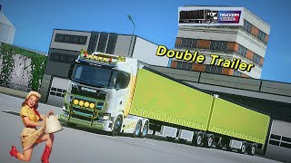 Truckers Of Europe 3 New Updates 046 Double Trailer 😮✅ [upl. by Moreen63]