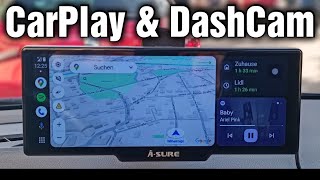 Carplay amp Android Auto günstig nachrüsten Inklusive DashCam [upl. by Egni]