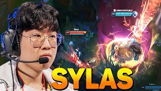 T1 Zeus Bring SYLAS Top EUW Challenger  Prepare Worlds 2024 Finals with BLG Bin [upl. by Noisla]