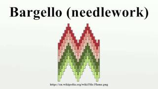 Bargello needlework [upl. by Peedsaj412]