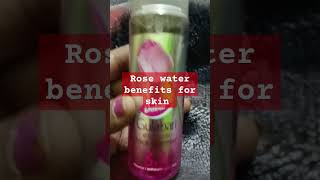 Rose water benefits for skin motivation shayari nutritionfacts 😱👆 [upl. by Franck]