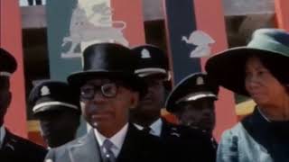 François Duvalier a reçu lempereur Haile Selassie I en 1966 [upl. by Ahsha]