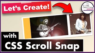 Create a Horizontal Image Scroller with CSS Scroll Snap [upl. by Schramke428]