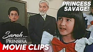 310 Princess Sarah turns to quotPrincess Savagequot  SarahAng Munting Prinsesa  Movie Clips [upl. by Nnov]