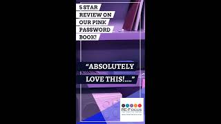 5 star review on our Pink Password Book Check out all 11 password books amp more [upl. by Onirotciv]