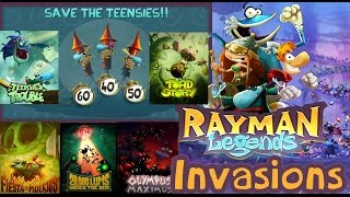 Rayman Legends  Gameplay Walkthrough Part 18  Red Serpent PS3 Wii U Xbox 360 PC [upl. by Orsini]