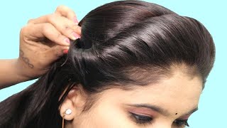 3 Most Beautiful Front Hairstyle for PartyFunction  Best Hairstyle For Girl  Easy Party Hairstyle [upl. by Torray594]