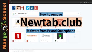 How to remove newtab club virus newtabclub [upl. by Ahsoet]