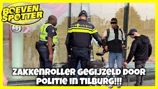 BOEVENSPOTTER ZAKKENROLLER GEGIJZELD DOOR POLITIE IN TILBURG 192 [upl. by Eldoree]