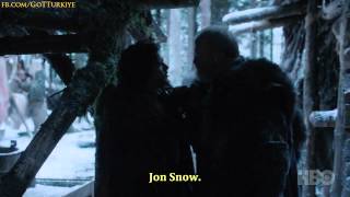 Game of Thrones  Jon Snow ve Kumandan Mormont Türkçe Altyazılı [upl. by Anila]