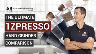 The Ultimate 1zpresso Hand Grinder Comparison [upl. by Atteuqnas391]