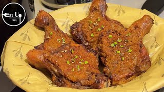 Air Fryer Recipes  Garlic Butter Chicken Thighs [upl. by Aneda]