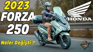 2023 HONDA FORZA 250  ESKİ VE YENİ FARKLARI  DETAYLI İNCELME [upl. by Viv24]