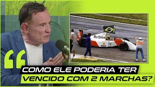 MOMENTO PITSTOP AS VITÓRIAS MAIS ESPETÁCULARES DE AYRTON SENNA cortes pelaspistaspodcast [upl. by Anaiviv]