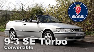 2000 SAAB 9 3 SE Turbo Convertible [upl. by Odraode]