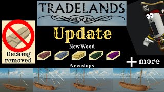 New Tradelands Update Ships Customisation Crafting and More [upl. by Schmitz]