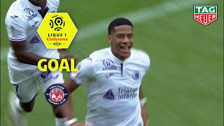 Goal JeanClair TODIBO 88  Stade Rennais FC  Toulouse FC 11 SRFCTFC  201819 [upl. by Gerdeen]