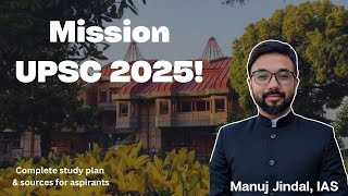 How to clear UPSC with top 100 rank in 2025  A plan for your studies in 2024 [upl. by Kristof]