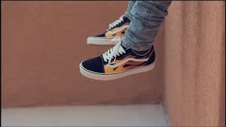 Flame Old Skool Vans [upl. by Zacks286]