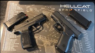 Glock 43x MOS VS SIG P365x [upl. by Annodas]