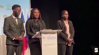 ASSISES NATIONALES DES ETUDIANTS SN EN FRANCE DISCOURS DE LA COORDINATRICE LOUISE CLEMENCE FAYE [upl. by Ennovahs]