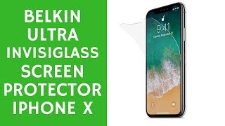 Belkin Invisiglass iPhone X Screen Protector Review  6 Months In [upl. by Lerrej]