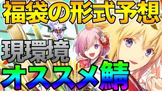 【FGO】正月福袋の予想と現環境のおすすめ狙い鯖を紹介。毎年楽しみな激アツガチャが来るぞ！ [upl. by Ellery]