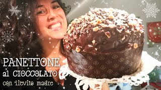 PANETTONE AL CIOCCOLATO con lievito madre [upl. by Arihaj926]