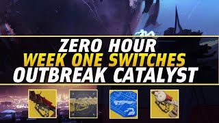 ZERO HOUR EXOTIC MISSION  Activate First Pair of Switches  NEW SECRET TRIUMPH Guide  Destiny 2 [upl. by Rempe]