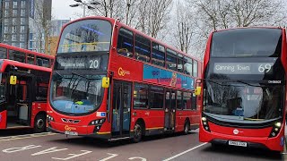 London Bus  London Bus system in Walthamstow  Minni vlog [upl. by Netty]