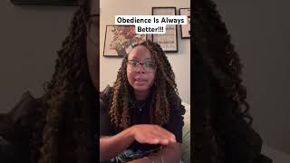 Obedience is always better Full Bible study is now postedjesus obedience biblestudy [upl. by Mesics]