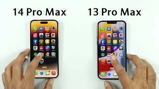 iPhone 14 Pro Max vs iPhone 13 Pro Max SPEED TEST  Smartphones Test 2023 [upl. by Nikolos]