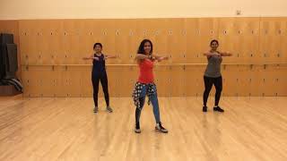 Chamma Chamma  Zumba Bollywood by ZIN Surabhi [upl. by Anielram274]