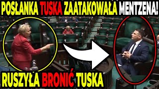 POSŁANKA TUSKA ZAATAKOWAŁA MENTZENA GORZKO TEGO POŻAŁOWAŁA [upl. by Halak540]