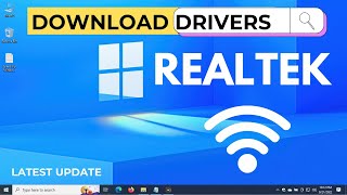 How to Install Realtek Wifi WLAN Driver on Windows 10  Realtek Wireless Driver  Realtek [upl. by Ahsimit]