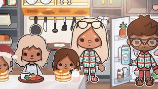 Winter Morning Routine In Our CHRISTMAS HOUSE ☃️🎄  with voice 🔊  Toca Boca [upl. by Odlanir]