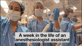 Surprising things anesthesiologist assistants do in a day Day in the life vlog [upl. by Naivaf]