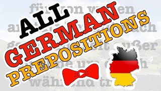 All German Prepositions Explained [upl. by Cross612]