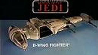 BWing Fighter By Kenner Commercial 1984 [upl. by Gnart]