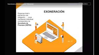 EXENCIONES Y EXONERACIONES [upl. by Kato]