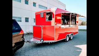 TRAILER PARA LANCHE  FOOD TRUCK BR TRAILER [upl. by Kcirrej305]