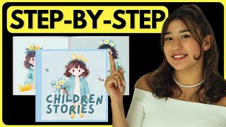 How to Create Childrens Story Book Stepbystep in 2024 [upl. by Llevart265]